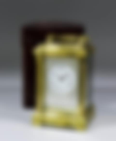 A late 19th/early 20th Century French carriage clock, No. 3678 (preview)