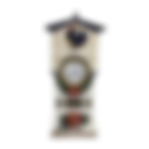 Rooster and flowers clock (preview)