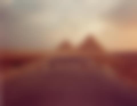 Road Blockade and Pyramids, Egypt (preview)