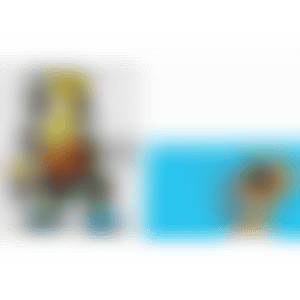 1. DECONSTRUCTED BART SIMPSON／2. DECONSTRUCTED HOMER (Blue) (preview)