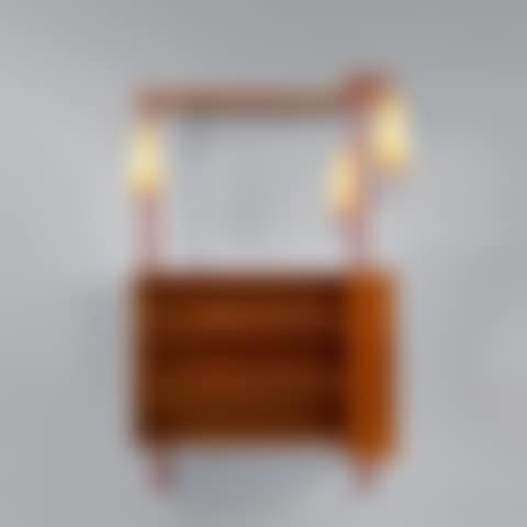 Three-Light Corner Bookcase (preview)