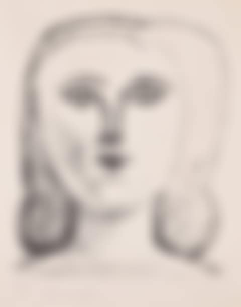 Tête de jeune fille (Head of a Young Girl) (Bl. 393, M. 9) (preview)