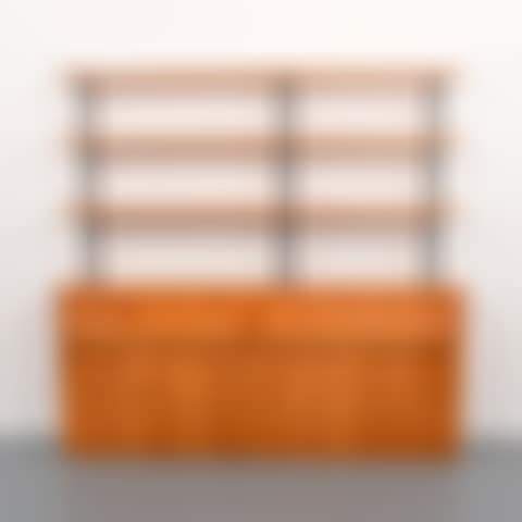 Rare Jean Royere Headboard With Shelving (preview)