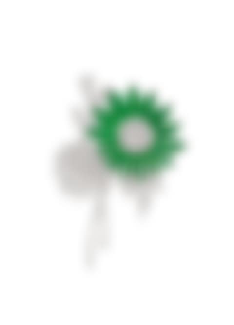 A Jadeite and Diamond 'Flower' Brooch (preview)