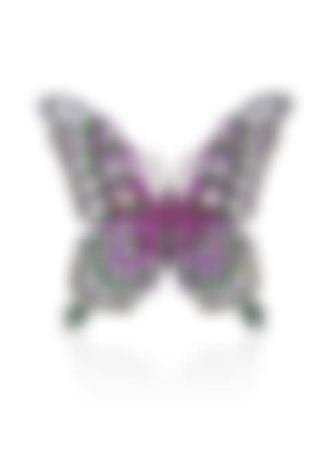 A Gem-set and Diamond 'Butterfly' Brooch (preview)