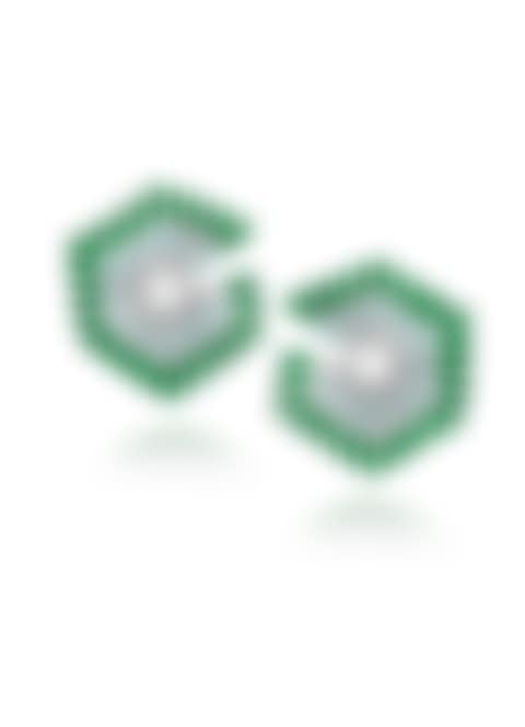 A Unique Pair of Jadeite, Paraíba Tourmaline and Diamond Earrings (preview)