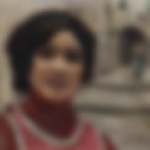 A young woman in an Italian street (preview)