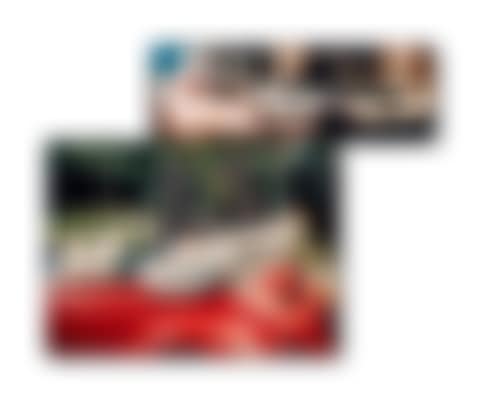Two Cars (One Red) in Different Environments (preview)
