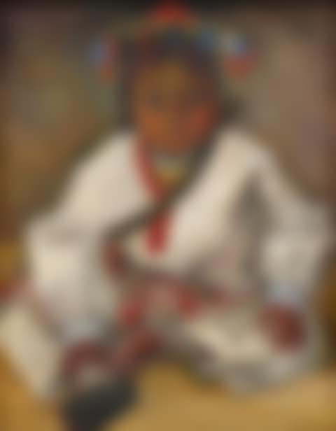 Niño indígena huichol (Nayarit, México) (preview)