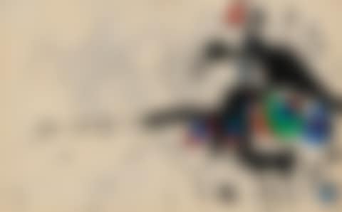 Maquette pour la couverture du catalogue de l"exposition "Miró: Sobre pape" (preview)