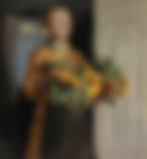 Sketch for “The Girl with the Sunflowers” (Skitse til “Pigen med solsikkerne”) (preview)