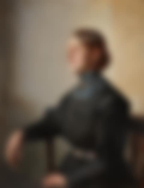 Portrait of the Artist"s Wife, the Painter Anna Ancher (Portræt af kunstnerens hustru, kunstmaleren Anna Ancher) (preview)