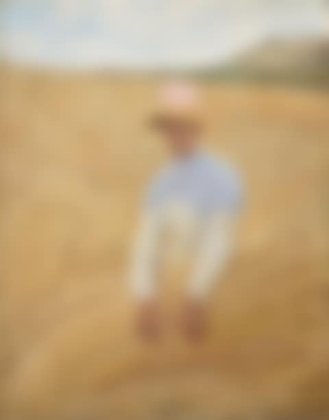 Young Woman Harvesting (En høstpige) (preview)