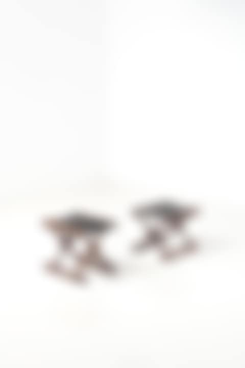 Pair of stools, model PH 43 "Guldhoj" (preview)