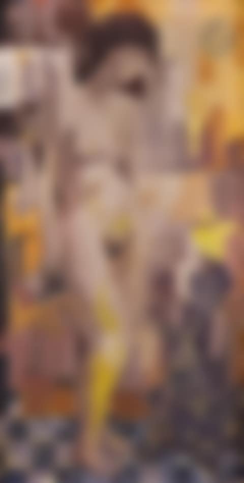 Nude at the stoveOil (preview)
