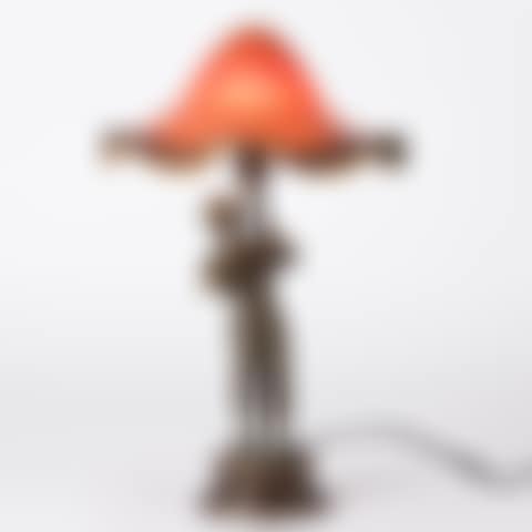 table lamp with design of a boy playing flute (preview)
