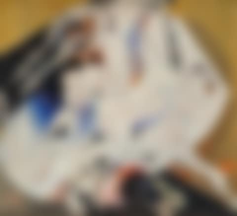 Ballerina on a white horse (preview)