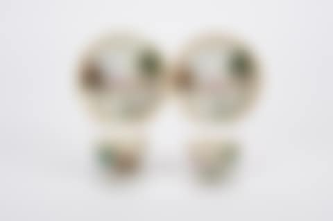 Pair of glasses and saucers (preview)