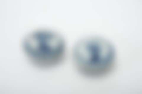 Pair of small round boxes (preview)