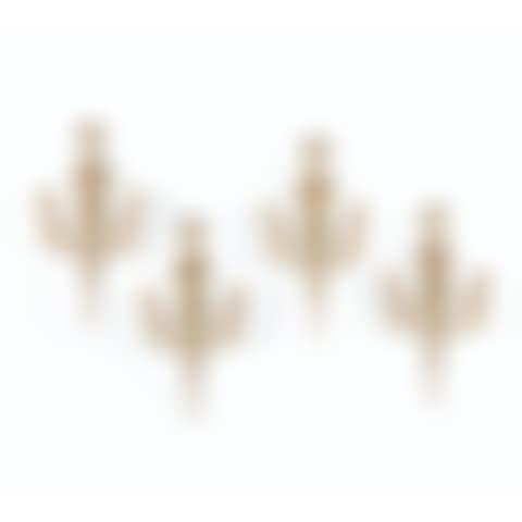 SUITE DE QUATRE APPLIQUES D'EPOQUE RESTAURATION (preview)