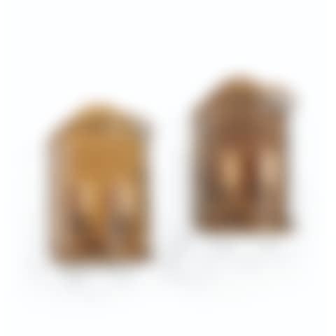 PAIRE DE LANTERNES D’APPLIQUE DE STYLE LOUIS XV (preview)