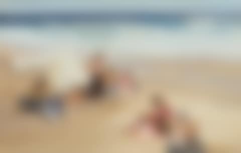 SPANISH GYPSY GIRLS ON THE BEACH AT ZARAUZ (preview)