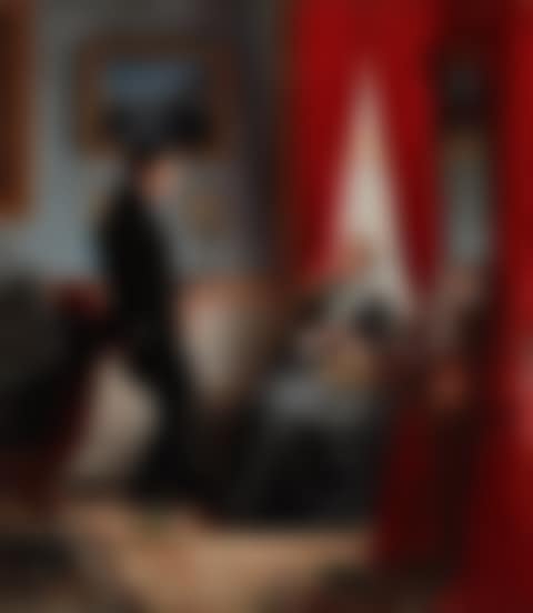 The Artist"s Parents, Mr. and Mrs. J.P. Bloch, in Their Sitting Room (Kunstnerens forældre i dagligstuen) (preview)