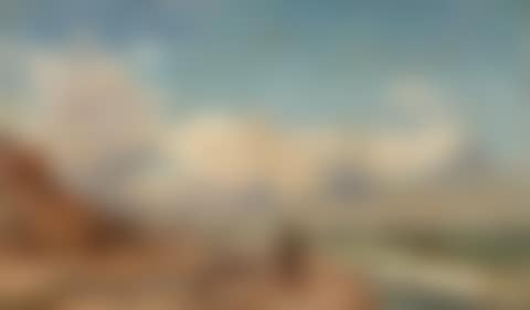 Coast with Steep Cliffs; in the Foreground, a Fisher Boy (Kystparti med stejle klinter, i forgrunden fiskerdreng) (preview)