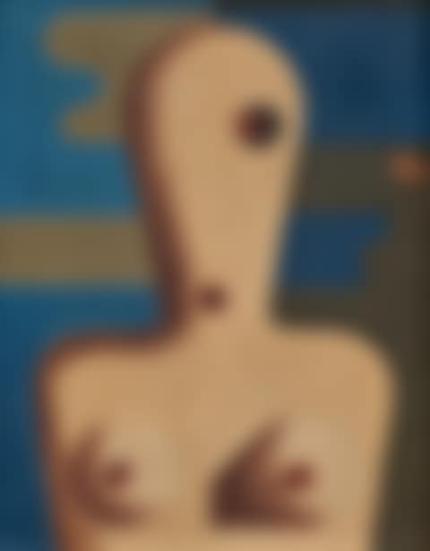 Weiblicher Halbakt (Figur) (preview)