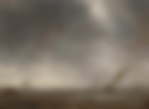 Sailing boats in a stiff breeze on the River Waal, with a distant view of Slot Loevestein (preview)