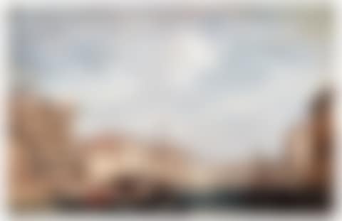 The Grand Canal, Venice, with the Rialto Bridge in the distance (preview)