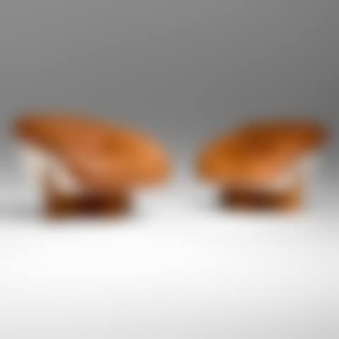 MP-61 lounge chairs, pair Móveis Lafer; Brazil (preview)