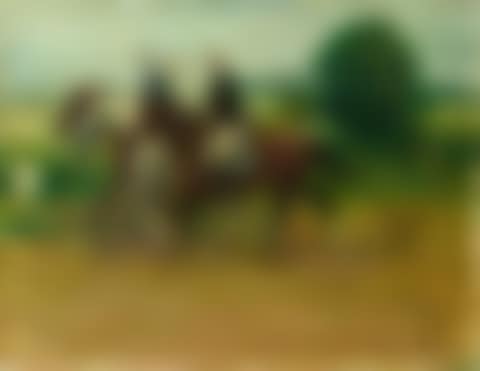 Three riders in the landscape (preview)
