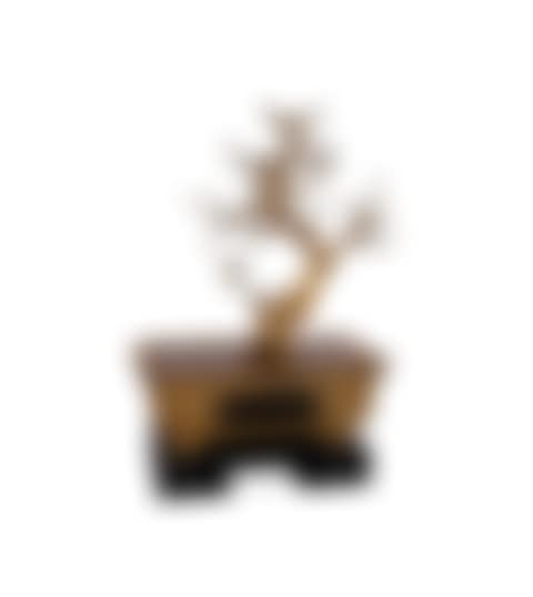 Gilt Bronze Bonsai in a Patterned Suiban (preview)
