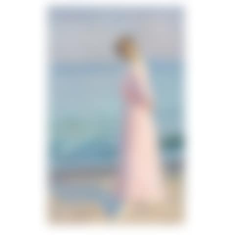Ung pige på Skagen Sønderstrand (Young girl on Skagen Soenderstrand) (preview)