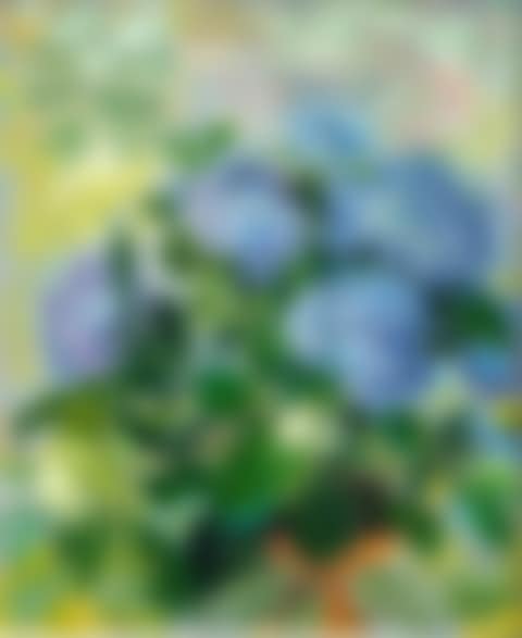 Les hortensias bleus (preview)