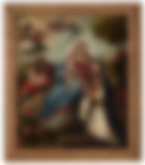 Santa Rosa de Lima con la Virgen y el Niño (preview)