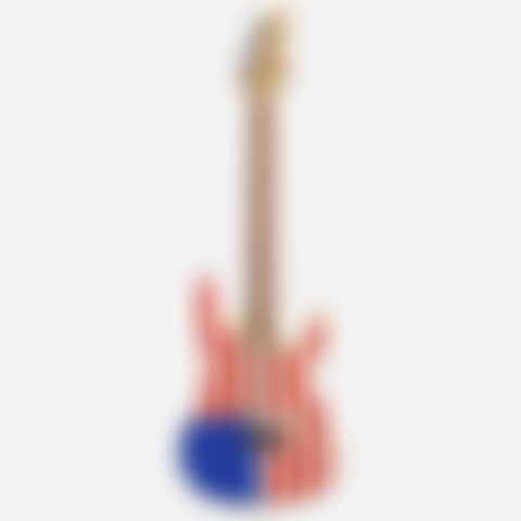 Eleca ; Electric guitar autographed by Bruce Springsteen (preview)
