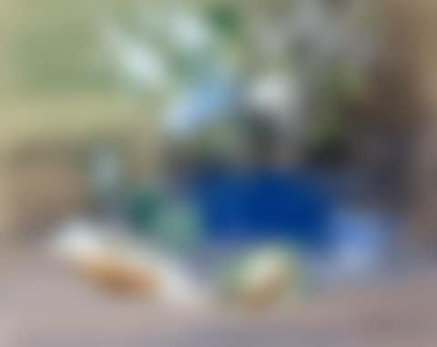 Still life with bouquet of flowers; Still life with fruits, flowers and bread (preview)