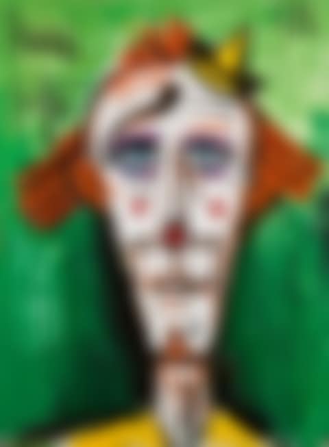 Clown au petit chapeau jaune (preview)