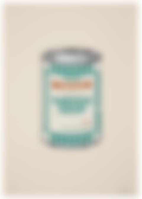 Soup Can - White / Emerald / Tan (preview)