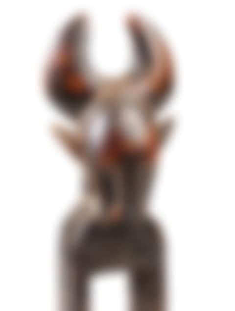 Etrier de poulie de métier à tisser, Djimini, Côte d'Ivoire | Djimini Heddle Pulley, Côte d'Ivoire (preview)