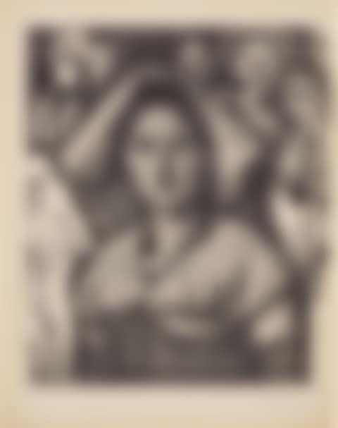 L'Italienne (D'apres le tableau de Victor Orsel) (B. 740; Mourlot 238) (preview)