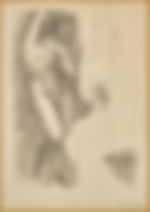 Femme nue devant une Statue (B. 139; Ba. 205) (preview)
