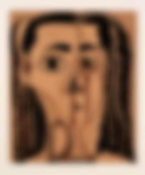 Jacqueline au Bandeau de Face (Grand Tête de Femme) (preview)