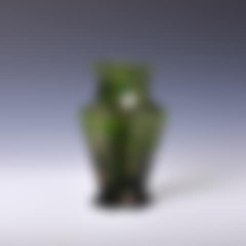 ORCHID AND INKY CAP MUSHROOM OCTAGONAL BOTTLE (preview)