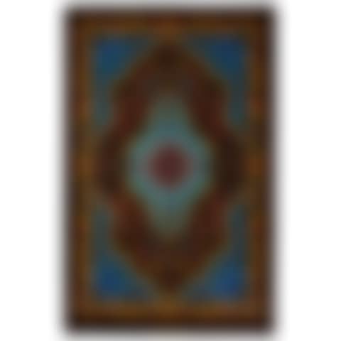 MEDALLION & FLOWER PERSIAN CARPET FROM QOM (preview)