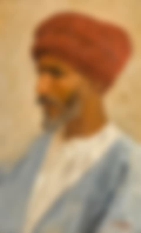 Man in a Red Turban (preview)