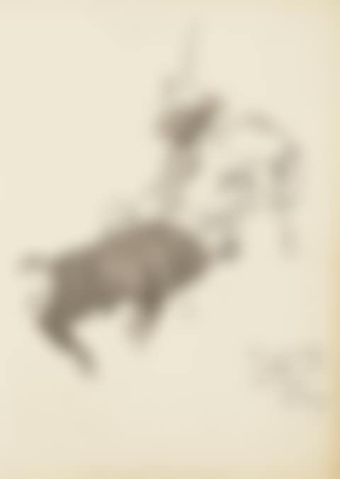 Scène de tauromachie (recto); Souvenir d'un déjeuner chez Marianne (verso) (preview)