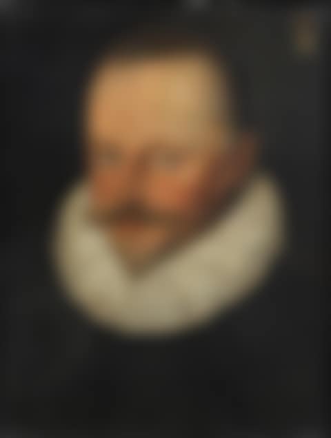 Portrait of a gentleman, bust-length, in black (preview)